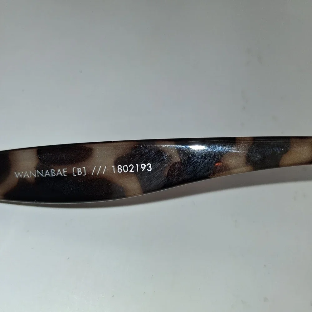 Le Specs Wannabae Women's Brown Tortoise Sunglasses UV Protection